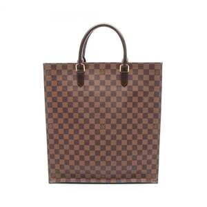 LOUIS VUITTON Authentic Brown Damier Leather Tote Bag